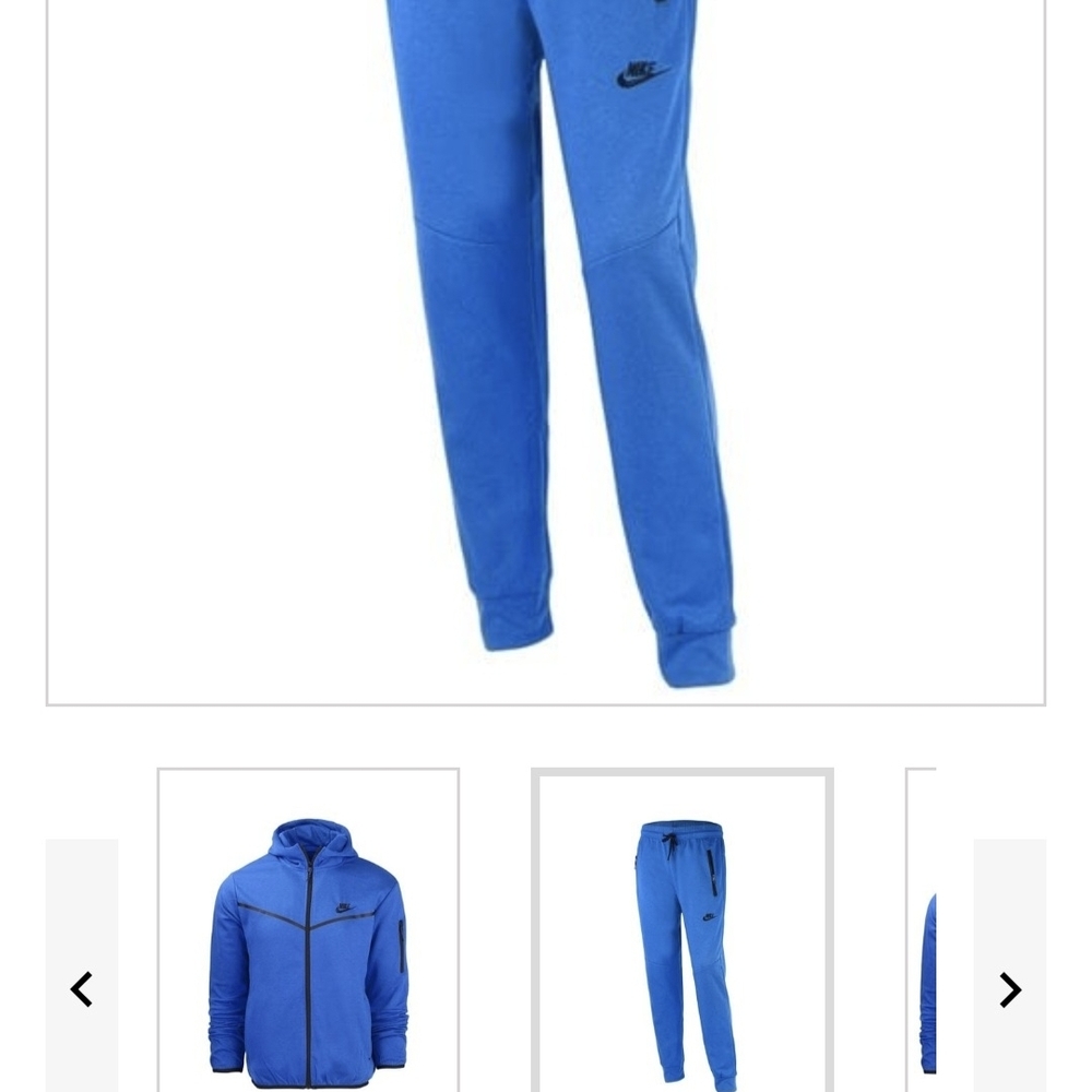 Mens 3XL NIKE Tech Blue Performance Suit - Picture 5 of 5
